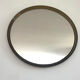 1970s Gilac smoked plastic mirror