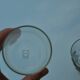 2 cups/art deco tea glasses
