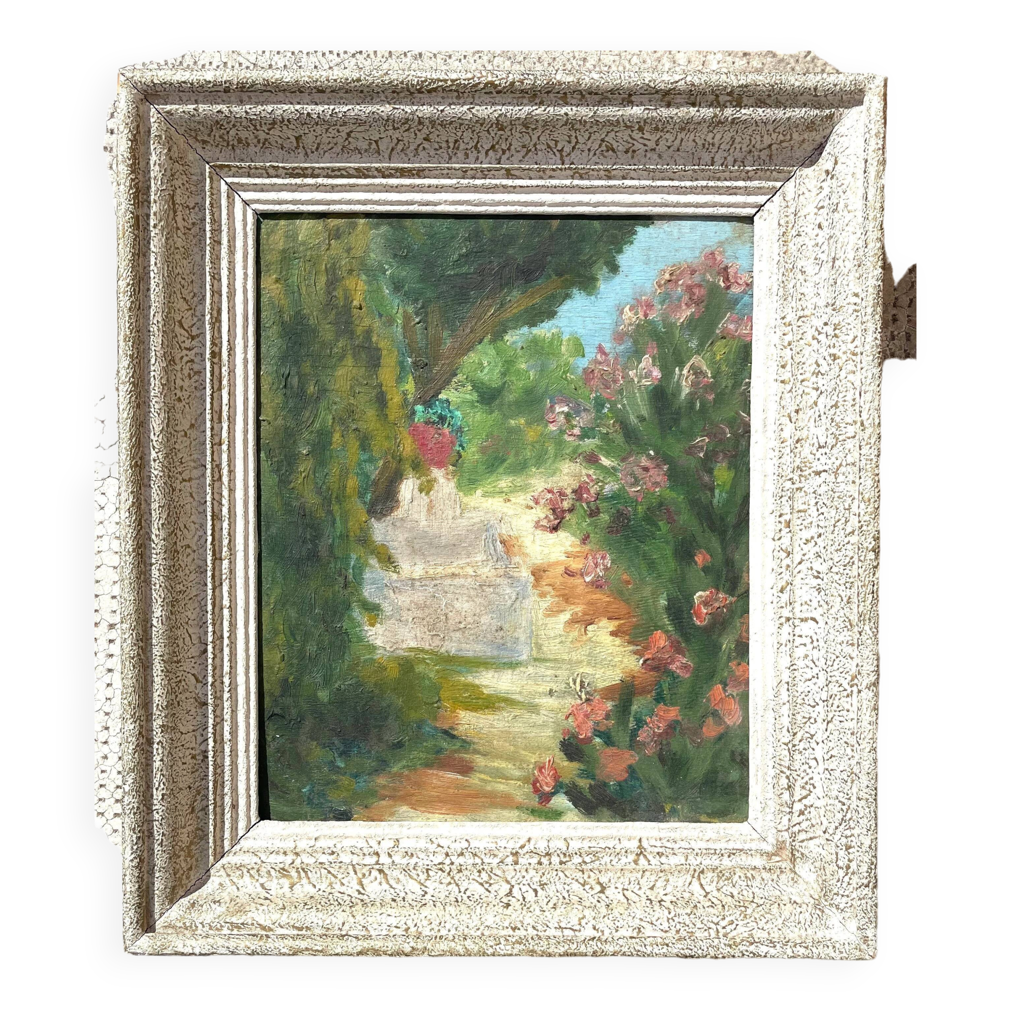 Vintage French Provence Oil Painting