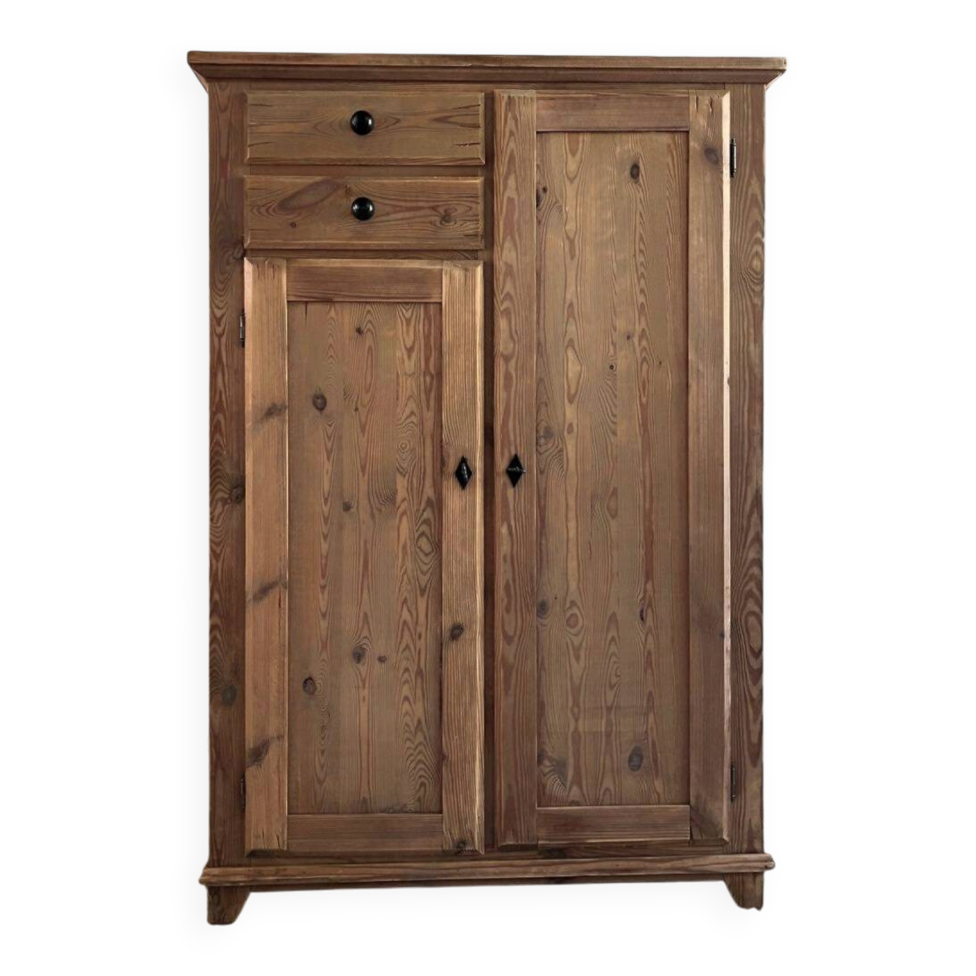 English pine wardrobe, vintage wardrobe