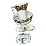 AMC Belgium set of toilet bowl basin soap holder comb holder