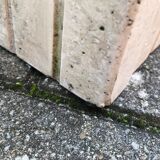 Beige marble coffee table by Roche Bobois, 1970s