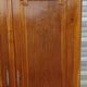 Large antique wardrobe in solid walnut