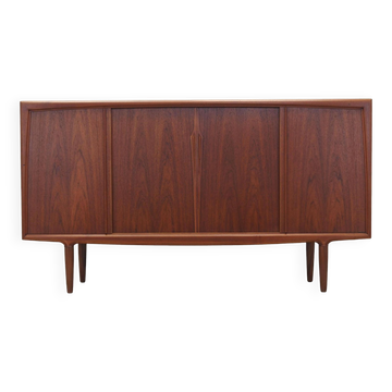 Enfilade en teck, design danois, années 1960, production : Omann Jun