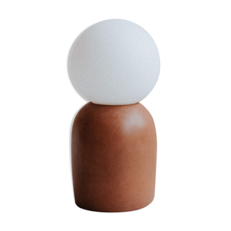 Table lamp Andrée - chestnut - Zuri objects