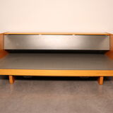 Convertible sofa & double bed model 'GE258' by Hans Wegner for Getama - Denmark - 1960's