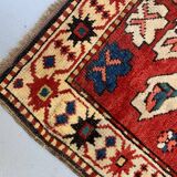 Caucasian Adler, Eagle Kazak Rug 190x113 cm vintage tribal carpet