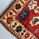 Tapis adler du caucase, aigle kazak 190x113 cm tapis tribal vintage