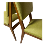 Green skai chairs 50s