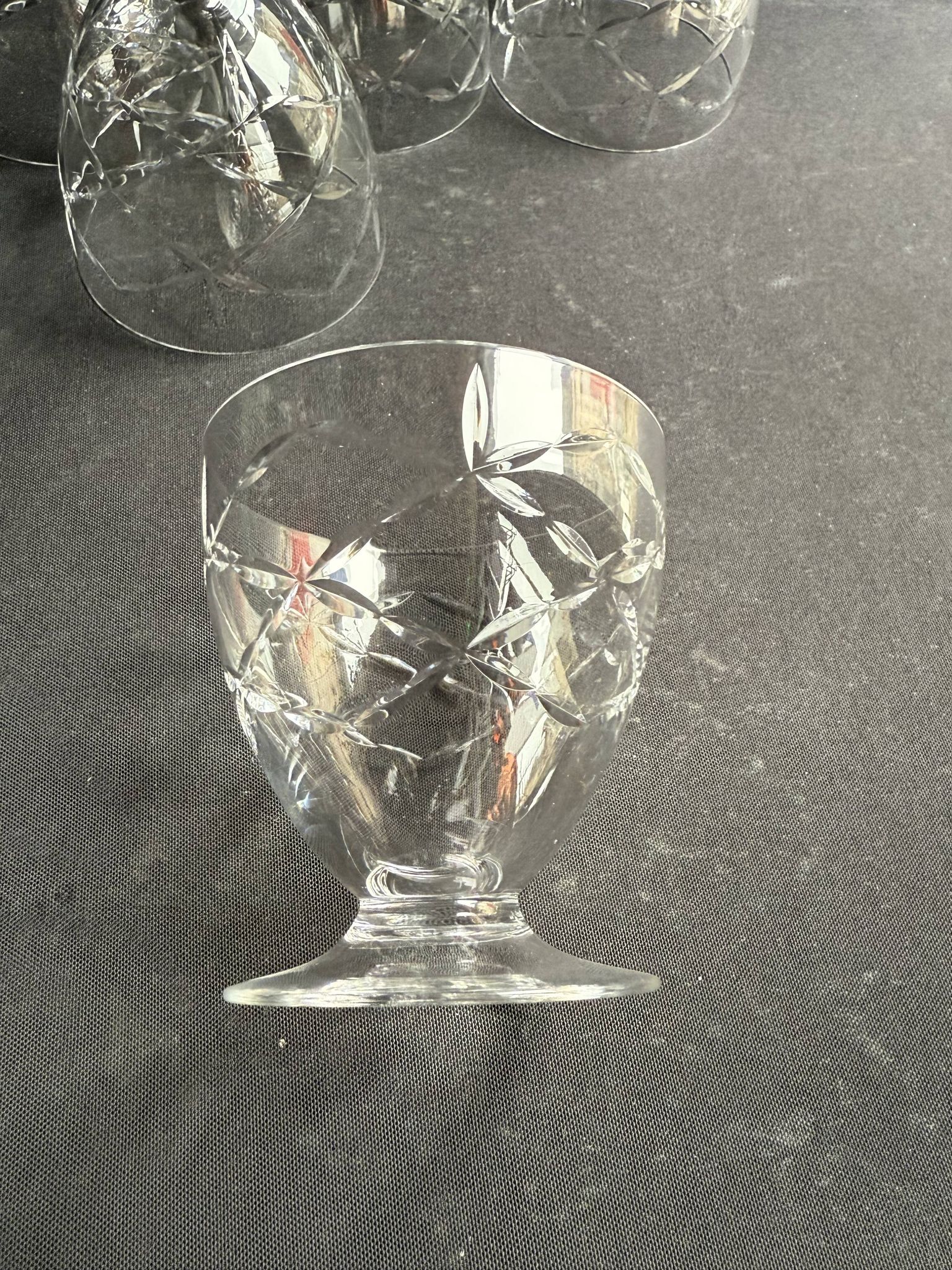 5 Water glasses – Daum Nancy France