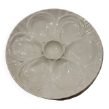 Set of 5 oyster plates