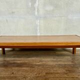 Vintage light wood coffee table from the 1960s