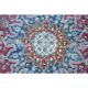 1970s Vintage Persian Handmade Wool Cotton Light Red Area Rug 249x342