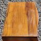 Pair of vintage 50s walnut bedside tables