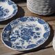 English porcelain service Ridway Staffordshire, 1980s