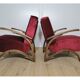 Art deco armchairs by Jindrich Halabala