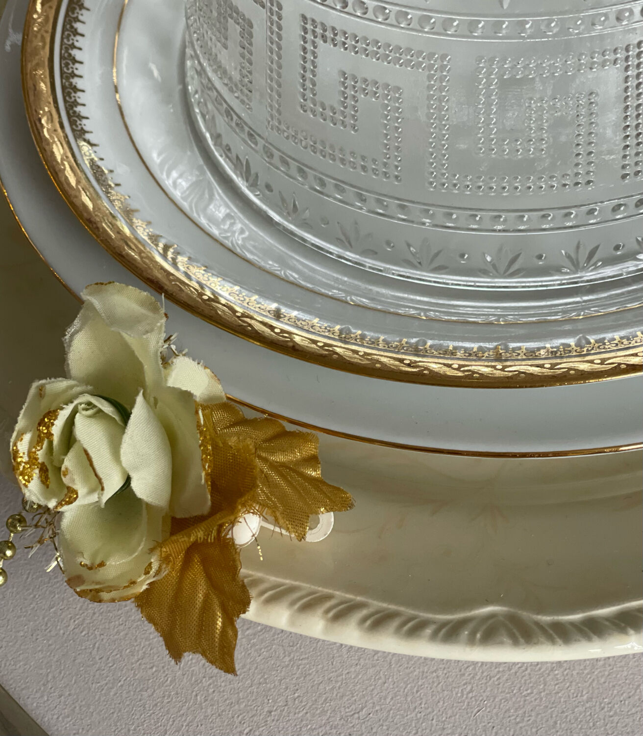 6 dessert plates Limoges France