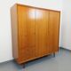 Vintage Scandinavian-style teak wardrobe from the 1960s