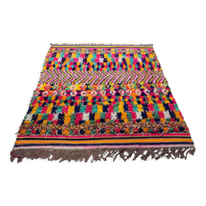 Tapis berbère multicolore