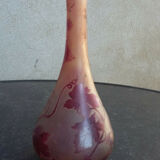 Soliflore Legras vase decorated with vine leaves