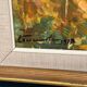 Original Swedish Oil on Panel – "Autumn Landscape" – Dated 1978 – Framed Period Piece – 50 × 42 cm (19.7" × 16.5")