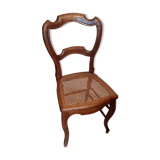 Chaise cannée ancienne