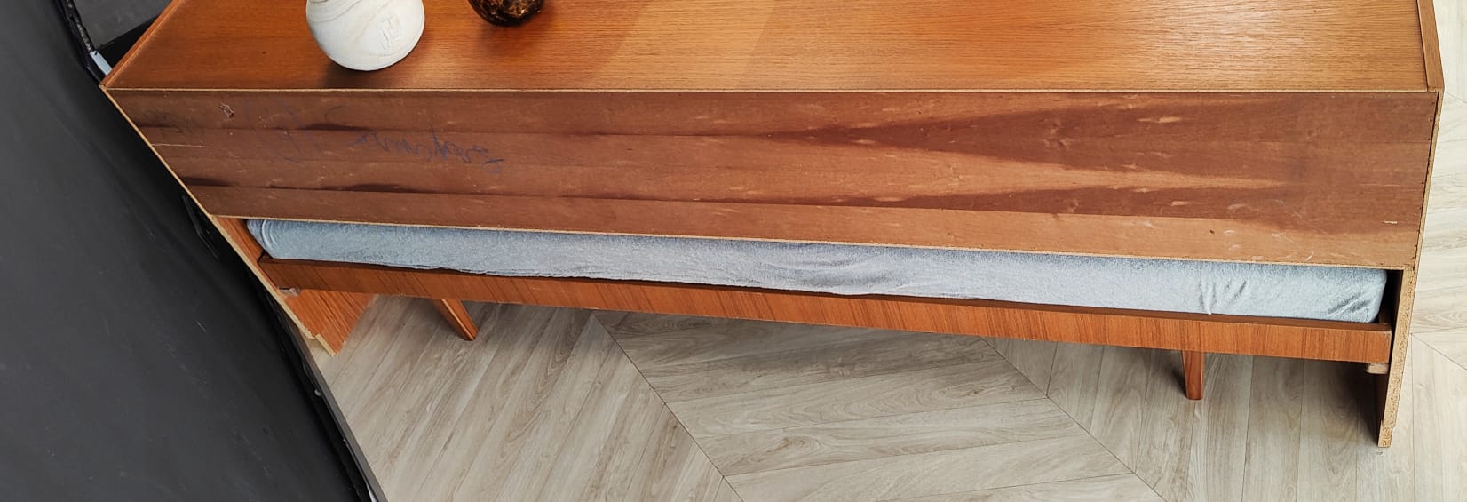 Mid century daybed vintage - sofa, sofa bed, sofa