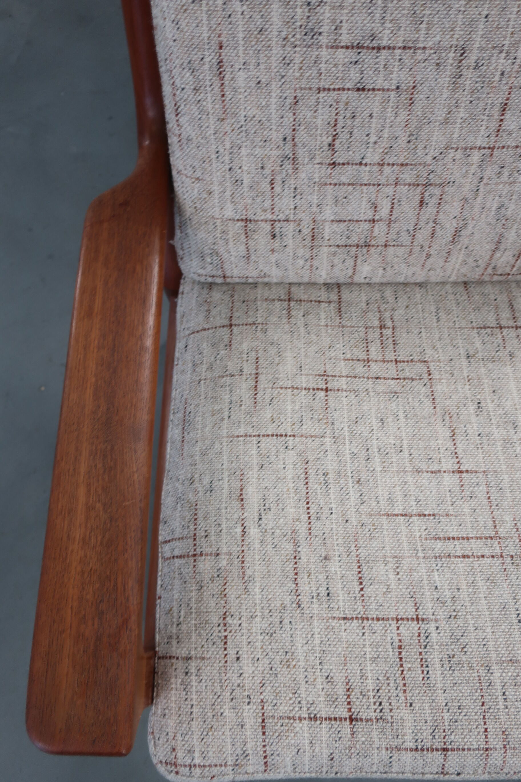 Pair of danish armchairs from the 60s in teak