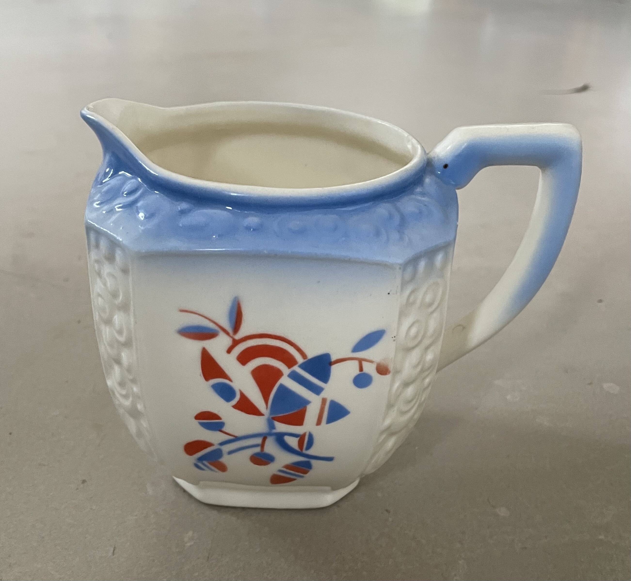 Vintage Eastern European Art Deco Pitcher
