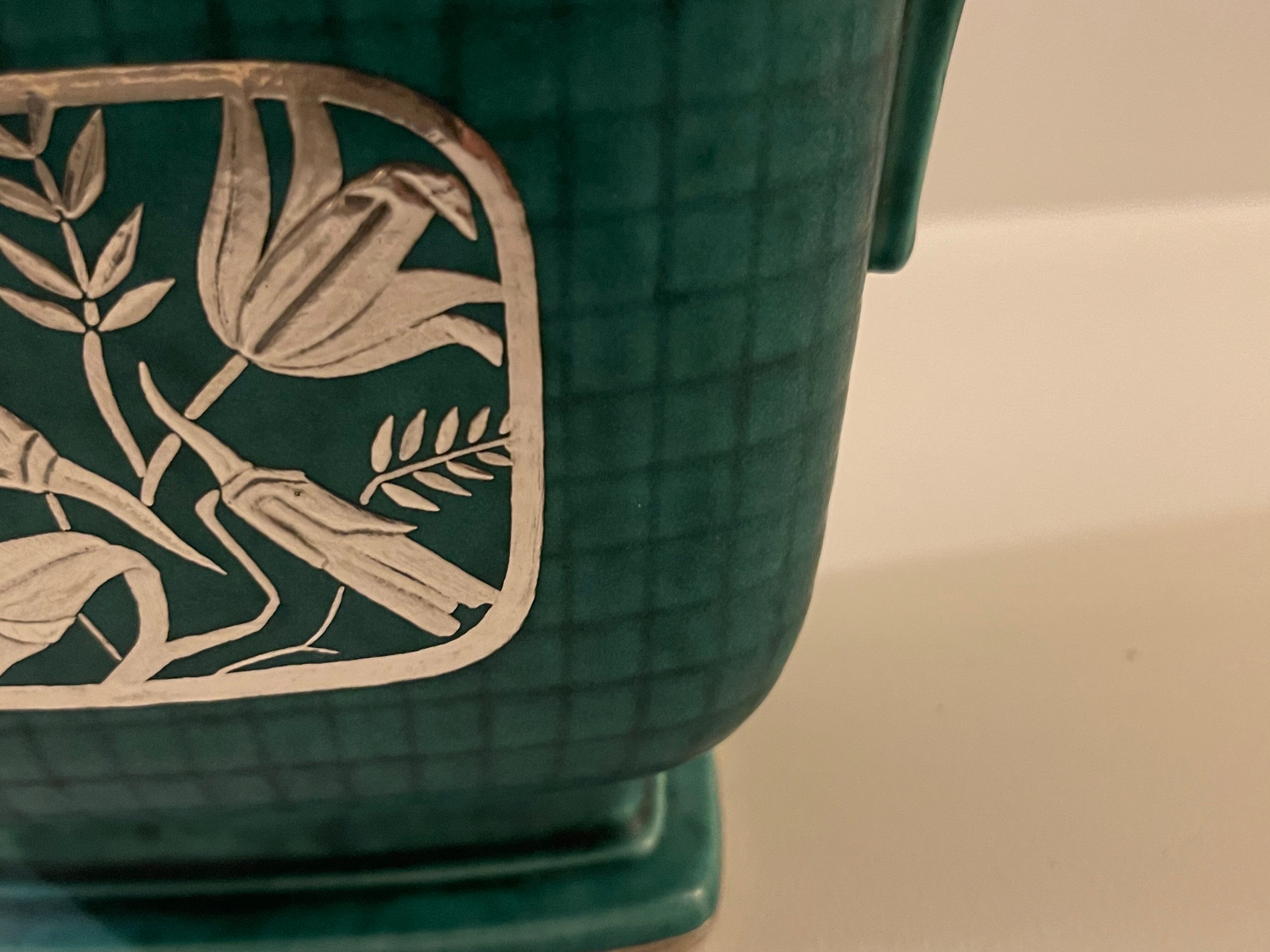 Wilhelm Kage Argenta Vase for Gustavsberg