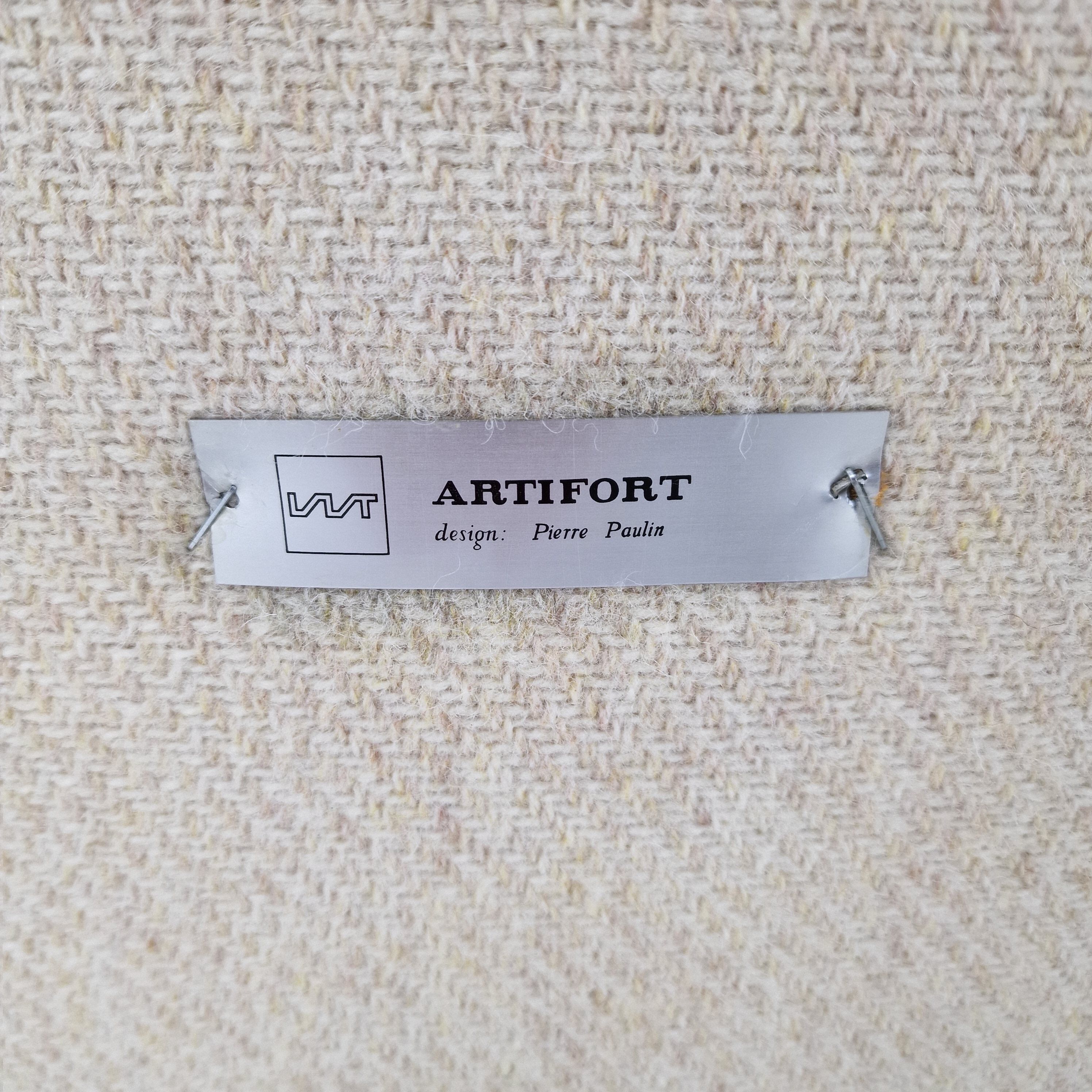 Oyster Chair with Ottoman by Pierre Paulin for Artifort, 1960's