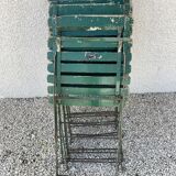 6 folding garden chairs