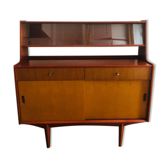 1960s teak buffet/ croeselier by CWS, Ltd.