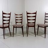 Set of 4 dining chairs, Italy