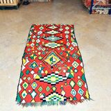 Vintage Berber hallway rug