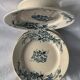 8 plates and an old compoter Terre de Fer HB and Co.