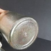 1990s Russian Soviet glass mason jar table lamp lantern Industrial