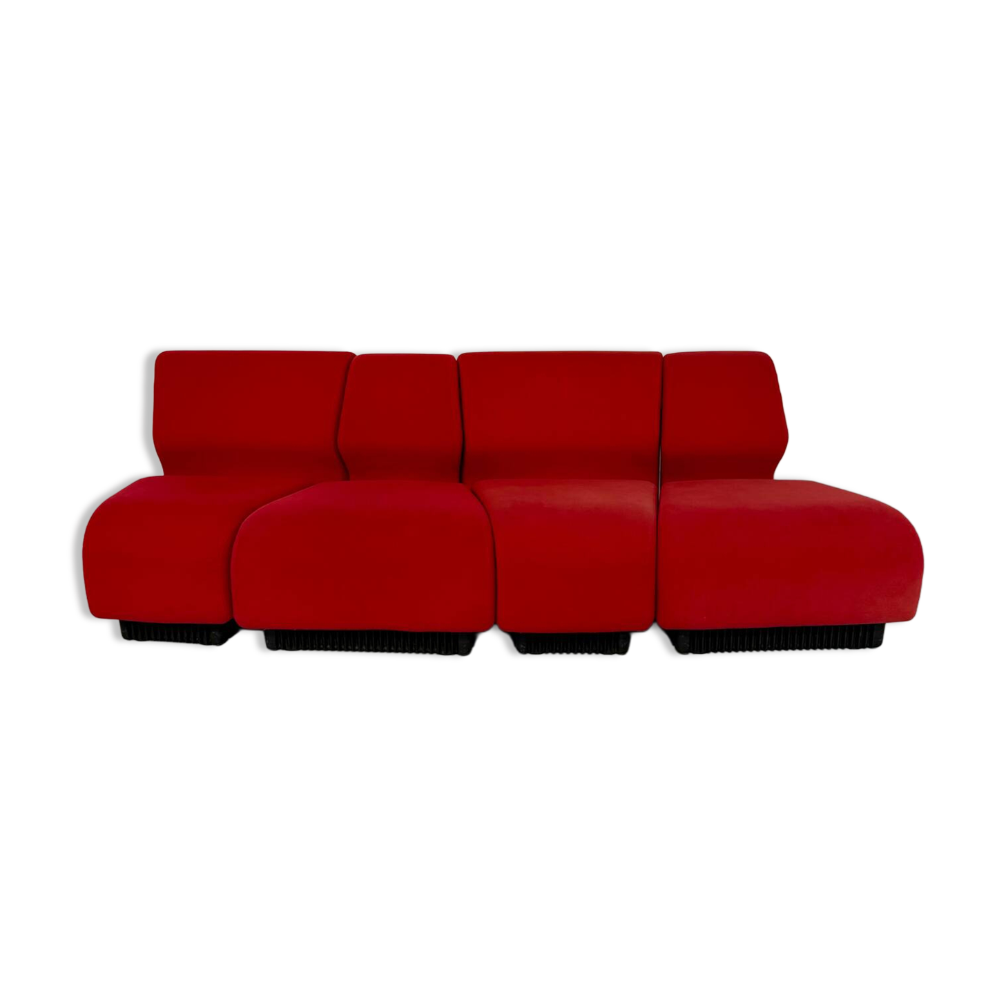 Modular design canapé Don Chadwick / Herman Miller vintage red