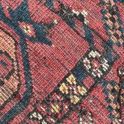 Carpet 19th century former Turkmen Ersari handmade 205 X 288 CM