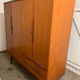 Armoire scandinave vintage en teck