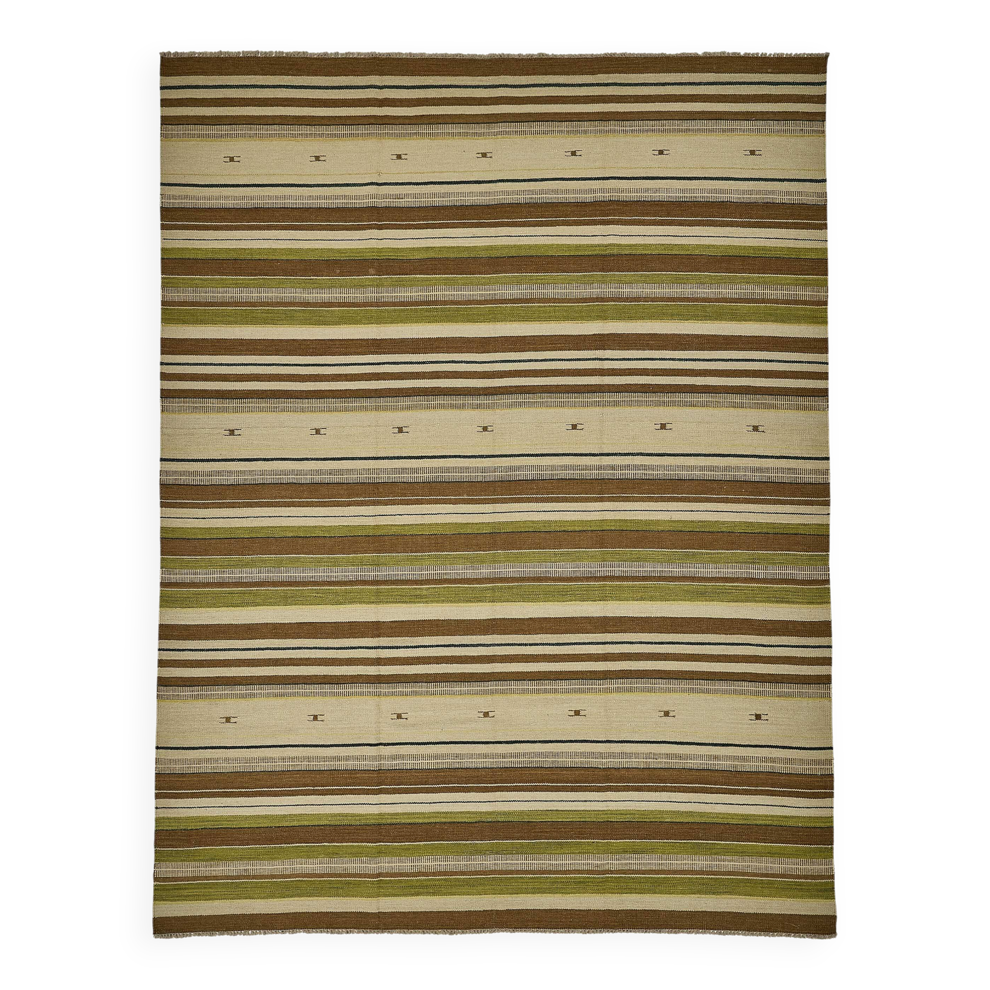 Contemporary Tribal Decorative Kilim 285 cm x 366 cm