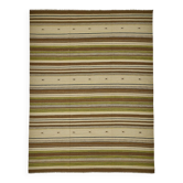 Kilim décoratif tribal contemporain 285 cm x 366 cm