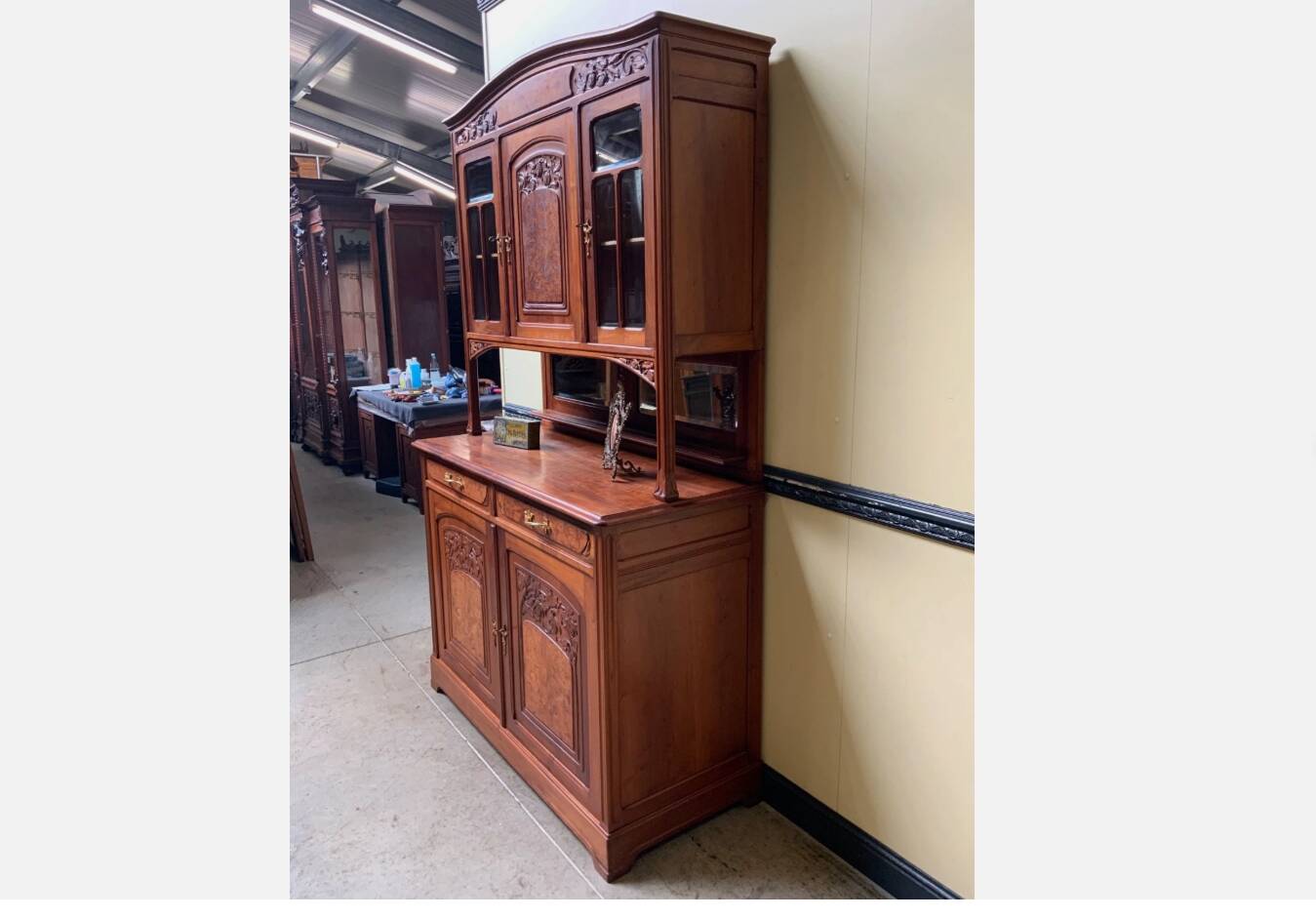 Antique - Buffet, Vertiko, Sideboard - Jugendstil, Art Nouveau