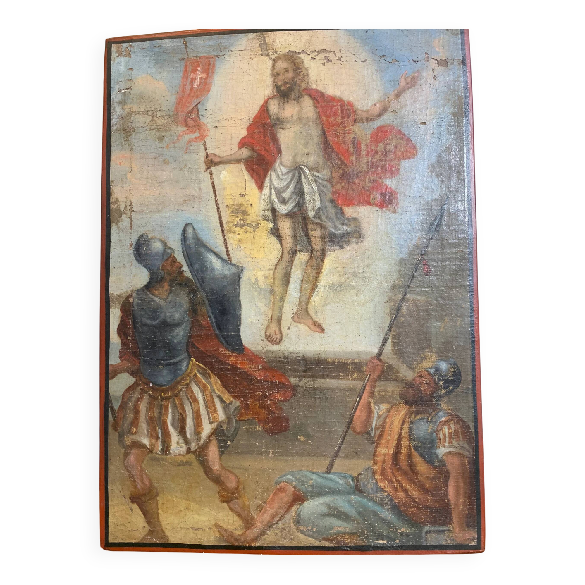 Icône « Résurrection », XVIIIe–XIXe siècle, tempera sur bois