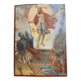 Icône « Résurrection », XVIIIe–XIXe siècle, tempera sur bois