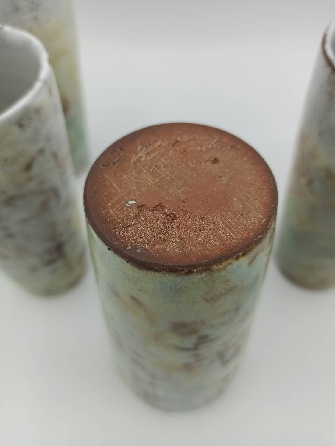 Vintage ceramic cups - Alexandre Kostanda - Vallauris