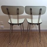 Set of 2 Formica chairs