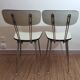 Lot de 2 chaises formica