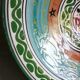 Plate on pedestal XL signed. Potters' City Safi in Morocco.