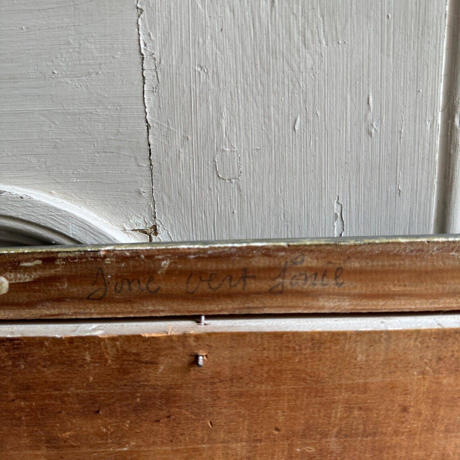 Watercolor on paper by E. Legros 1956 still life with crabs